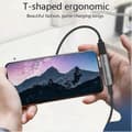 Miniatyrbild 5 av 5: Mini 2-in-1 Converter Type-c To 3.5mm Audio Adapter Type-c Headphone Adapter Multifunctional Conversion