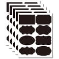 Jar Label Stickers, 64 pcs - Chalkboard Labels