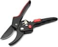 Garden pruner with ratchet function in steel, garden scissors for plants, branch pruner, cutting tool