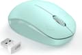 Miniatyrbillede 1 af 5: Trådløs mus, lydløs mus med USB-modtager - Bærbare computermus til PC, tablet, bærbar computer med Windows-system