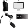 Miniatyrbild 4 av 4: Xbox 360-kontrollmottagare trådlös PC-adapter