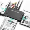 USB 3.0 till SATA och IDE-hårddiskadapter, kombinerad konverterare