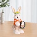Miniatyrbild 3 av 5: Easter Bunny Figurines Decorations Rabbit Table Decoration Spring Decor Cute Bunny Statues Decorations Table Centerpiece, Bunny Girl