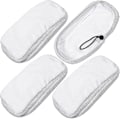 Miniatyrbilde 1 av 5: Gulvmopp Rengjøringskluter Kompatibel med Morphy Richards 720020 720021 720502 9-i-1 Dampmopp (4-pakning)[hs]