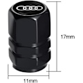 Pikkukuva 5 / 5: Venttiilihatut auton renkaille, pölynkestävä Audi A1 A3 RS3 A4 A5 A6 A7 RS7 A8 Q3 Q5 Q