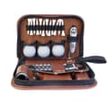 Golftilbehørssett, Utendørs Sport Lær Golfspiller Golfarrangør Multifunksjonelt Golftilbehørssett med Golfball