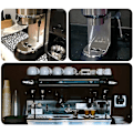 Miniatyrbillede 5 af 5: Dampdyse til Delonghi Ec680/ec685, Rancilio Kaffemaskine, Opgrader med Ekstra 3-huls Spids St LGL Silver