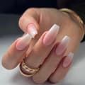 Franska lösnaglar Ballerina press-on naglar