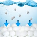 Miniatyrbillede 4 af 5: 700g filterbolde til swimmingpool, filterbolde til sandfiltersystemer, kan holde 25 kg