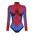 Dame-bodysuit, Hero Jumpsuit, langærmet badedragt Farve 1 3XL Color 1 3XL