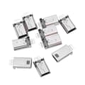 Miniatyrbillede 1 af 5: 10 stk. Mini USB Type B Han 180 grader 5-bens SMD til lodning Jack-stik