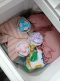 Miniatyrbilde 2 av 5: 3-paknings vaskemaskinfilter nettpose, klebrig og ren vaskepose