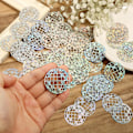 Miniatyrbilde 3 av 5: 100 stk Glitter Diskokule Bordkonfetti, Diskotema Fest Konfetti Bordpynt Senterdekorasjoner, Festfavoritter Tilbehør