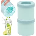 Miniatyrbilde 1 av 3: Isbitform med lokk 2 stk Silikon Isbitform Isbitform Isformer Ismaskin Isbitformer Mini Isbit Silikon Isbitform Azul Azul
