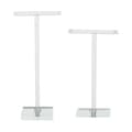2 Pieces Earring Stand T-Shaped Jewelry Display for Store Home Dressing Table