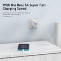 Miniatyrbillede 3 af 4: USB-C-kabel 1m 6A til XiaoMi USB Type C Superhurtig Opladningskabel Datakabel