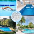 Miniatyrbillede 3 af 5: 700g filterbolde til swimmingpool, filterbolde til sandfiltersystemer, kan holde 25 kg