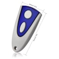 Pikkukuva 5 / 5: Autotallin ovenavaajan kaukosäädin Novotron 502 Max43-2 Novotron 512 Mix43-2 433,92mhz 2-pack [DB] Blue