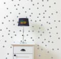 Wall Stickers - Dots - Circles - Wall Decoration - Universal - 3 cm diameter - 54 pieces - Grey