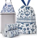 2025 Kitchen Trash Bags with Drawstring 60 x 70 cm - 60 pcs