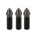 3-pack K1 Nozzle Set Hardened Steel 600mm/S High-Speed Printing for K1 / K1 Max / - 3D Printer Black