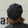 Miniatyrbild 2 av 4: Women's Winter Hat, Octagonal Hat, Beret, Warm Wool Hat, Baker Hat, Red
