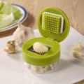 Garlic Press - Garlic Chopper - Garlic Crusher - Suitable for Garlic - Manual Garlic Press - Kitchen Utensil Press - Garlic Presses - Storage Container