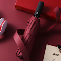 Miniatyrbillede 1 af 10: Højkvalitets Ny Stil Dame Ægte Læder Møntpung med Nøglering, Grøn, One Size Wine Red