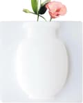 Spårlös väggvas, väggmonterad klibbig blomvas Innovativ, -