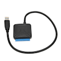 Pikkukuva 6 / 8: SATA - USB 3.0 -sovitinkaapeli 2,5 ja 3,5 tuuman HDD- ja SSD-levyille, nopea SATA III - USB-kiintolevysovitinkaapeli