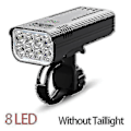 Miniatyrbillede 1 af 4: 30.000 Lumen Cykellampe 10.000 mAh USB Opladbar Batteri LED Cykellampe Hovedlampe MTB Vandtæt