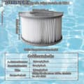Miniatyrbillede 2 af 2: 8-pak erstatningsfilterpatroner til Mspa oppustelig pool, Ruikalucky jacuzzi