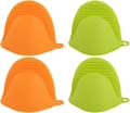 4-pack silikon mini ugnsvantar silikon grytunderlägg för kök