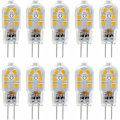 Miniatyrbild 1 av 4: G4 LED-lampor 12V, 1W motsvarande 10W halogen, ej dimbara, 10-pack