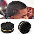 Miniatyrbild 3 av 5: Frisör Wave Dubbelsidig Hår Curl Twist för Dreadlocks Borste Svamp Spiral Locs