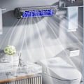 Miniatyrbillede 2 af 5: Kølende klimaanlæg skrivebords tårnventilator bærbar klimaanlæg Split Max, konstant vindturbine Sil