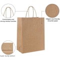 Miniatyrbillede 2 af 5: (Specialtilbud) Gavepose 30 stk. Kraftpapirpose med håndtag, papirpose til fødselsdag, bryllup, jul og festligheder (tyk)