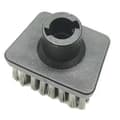 Stainless steel brushes adapted for use with all Kärcher steam cleaner models Black