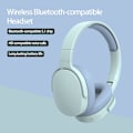 Pikkukuva 2 / 5: Langattomat Bluetooth-kuulokkeet, melua vaimentavat säädettävät langattomat kuulokkeet, Bluetooth-yhteensopivat 5.1 stereo-on-ear-kuulokkeet urheiluun ja matkustamiseen, sininen