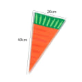 Miniatyrbilde 2 av 5: 20/50/100 stk Påske gulrot godtepose kanin gavepose 20 stk 20 stk.CA 20 stk 20pcs 20pcs