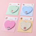 Miniatyrbild 4 av 5: Colorful Heart-Shaped Cute Post-it Notes, 8-Pack 240 Sheets Post-it Notes Cute Sticky Notes for Students Office Supplies