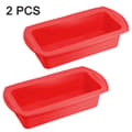 2-pakke silikonbrødformer, non-stick silikonbakeformer, enkle