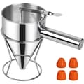 Dough Funnel - Kitchen - 1.2 L - Stainless Steel - Ergonomic - Easy to Clean