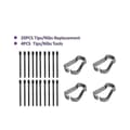 Miniatyrbild 2 av 5: (20-pack) Markörpennspetsar/stift för Remarkable 2 Stylus Pen Ersättning Mjuka stift/spetsar Svart