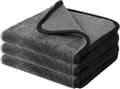 3-pack Mikrofiberdukar för Bil- och Badrumstorkning (30x40 cm)