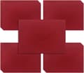 50-pack 17 * 12 cm Classic Envelope with Flap, B6 Envelopes, Envelopes for Small Items, for Gifts, Greeting Cards (Card Not Included) Deep Red