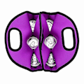 Pikkukuva 4 / 4: 1 kpl:n setti - Eristetty neopreeninen viinikassi + 6-pack olut-/vesitölkkikassi purple