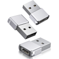 Miniatyrbilde 3 av 5: USB C-hunn til USB-hann adapter 3-pakning, Type C til USB A lader C