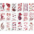 20 Halloween - Arr-tatovering / Tatoveringsdekaler
