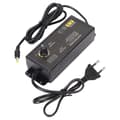 Miniatyrbild 4 av 7: Power Adapter Adjustable Voltage Speed Regulation 3-24V 4A 90W LED Digital Display Adapter 100-240V EU Plug